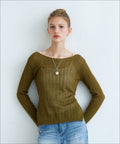 MIXXO MIXXO Layered Strap Knit Sweater