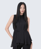 MIXXO MIXXO Chiffon Tie Blouse Women C