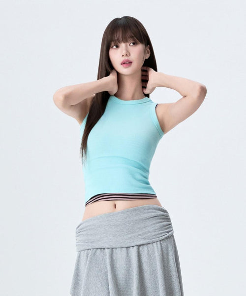 MIXXO MIXXO T-Shirt Sleeveless Mint Green