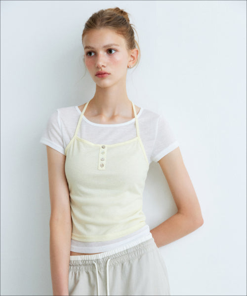MIXXO MIXXO T-Shirt Halter Layered C