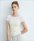 MIXXO MIXXO T-Shirt Halter Layered C