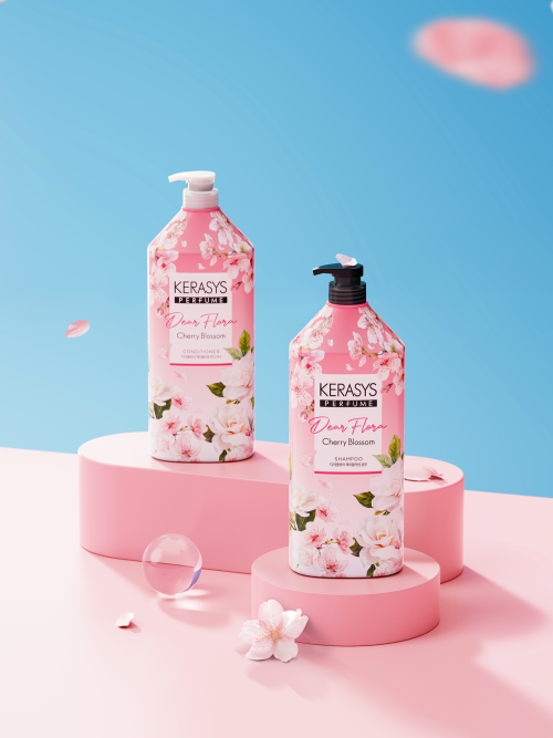 KERASYS Dear Flora 1.5L * 2 Shampoo + Rinse Cherry Blossom Fragrance Select