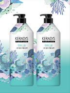 KERASYS Kerasys Perfume Shampoo + Rinse of your choice 980ml (White Daisy/Violet Rose/Green Lily)