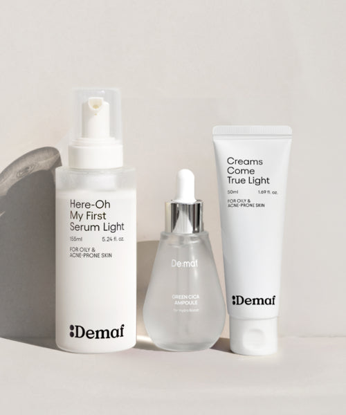 DEMAF DEMAF Oily Skin Pore Care Routine (155ml + 50ml + 50ml)