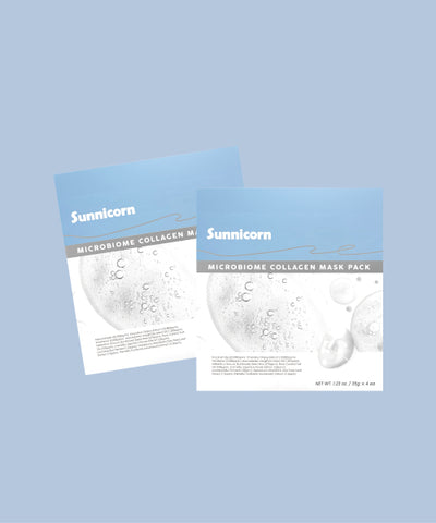 SUNNICORN Microbiome Collagen Mask Pack 2 Sets