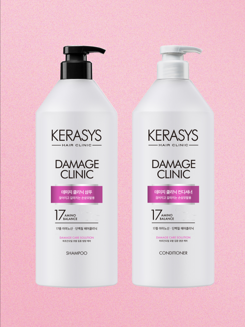 KERASYS Choose 2 Kerasys Clinic Shampoo + Rinse 980ml (Damage/Scalp)