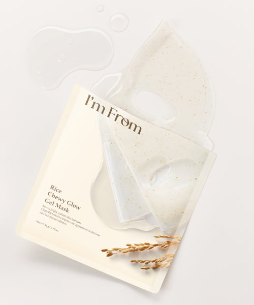 IMFROM IMFROM Rice Chewy Glow Gel Mask (1 sheet)