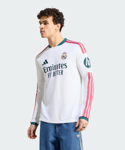 ADIDAS ADIDAS Real Madrid Long Sleeve Home Jersey KC3952