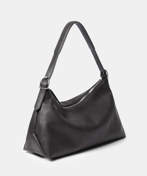 MUSINSA STANDARD WOMAN MUSINSA STANDARD WOMAN Women's Buckle Slouchy Shoulder Bag Dark Gray