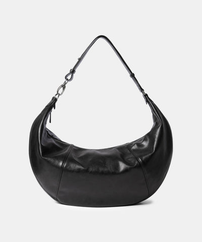 MUSINSA STANDARD WOMAN Crescent Hobo Bag Black