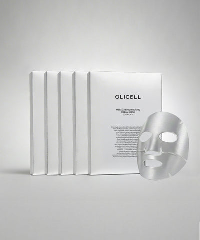 OLICELL Mel3X Radiance Cream Mask Pack 5 BOX (25 sheets)
