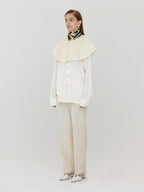 EENK EENK Blouse Big Collared - Ivory