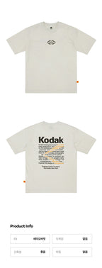 KODAK APPAREL K Aero Cool Short Sleeve T-Shirt IVORY