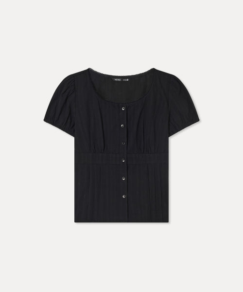 MIXXO MIXXO Shirring Cut Blouse C