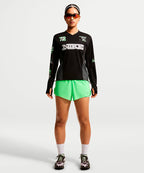 NIKE NIKE Running Shorts Mid-Rise 2-in-1 Women - Illusion Green