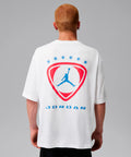 NIKE Nike T-Shirt M - White: University Blue