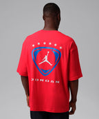 NIKE Nike T-Shirt M - University Red:White