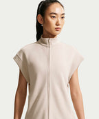 NIKE NIKE T-Shirt Full Zip Tunic - Cream II