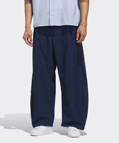 ADIDAS Woven Barrel Pants - Night Indigo