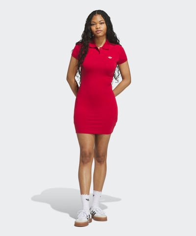 ADIDAS Polo Dress - Red