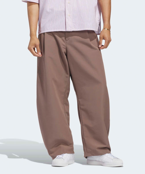 ADIDAS ADIDAS Woven Barrel Pants - Trace Brown