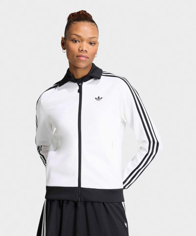 ADIDAS Classic Track Top - White:Black