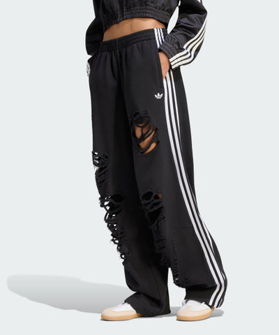 ADIDAS Sweatshirt Distressed Sweatpants - Black