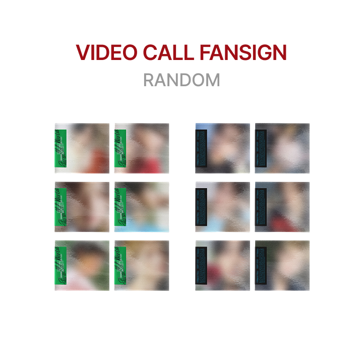 [VIDEO CALL FANSIGN] THE SIN : PARALLEL WORLD (ENGENE ver.) (Random)