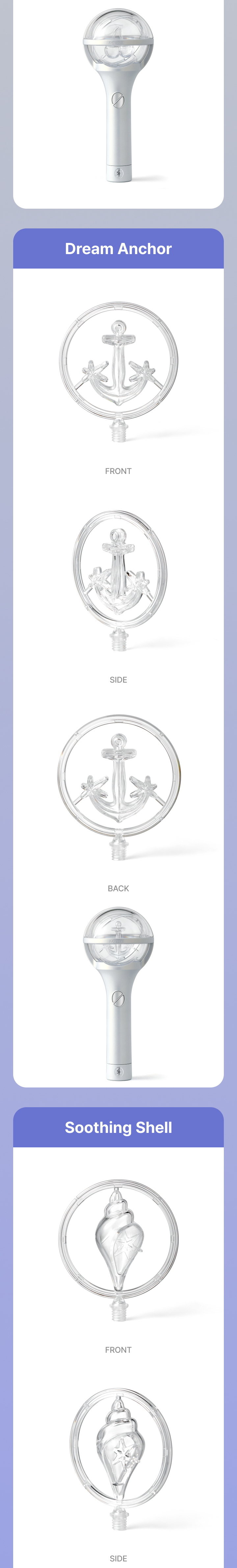Official Light Stick Dream Charm detail 4