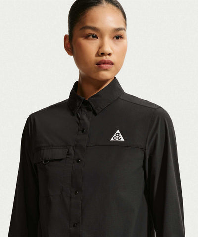 NIKE ACG Aeris Button-Up Long Sleeve T-Shirt