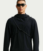 NIKE NIKE Tech Helios Dri Fit Convertible Pullover Top M