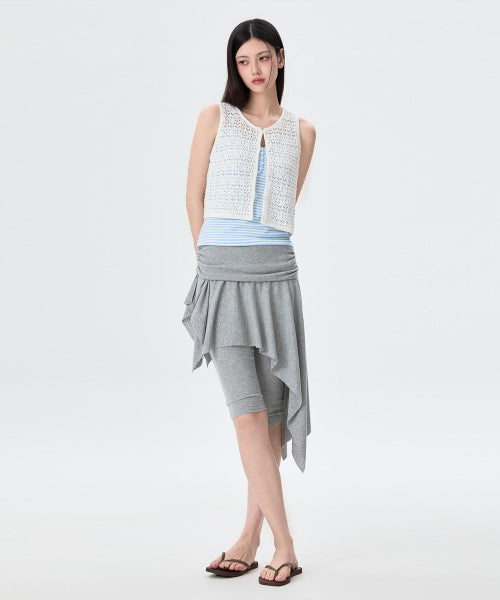 MIXXO MIXXO Crochet Vest Women's Outerwear