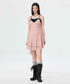 MIXXO MIXXO Pattern Layered Dress Size S