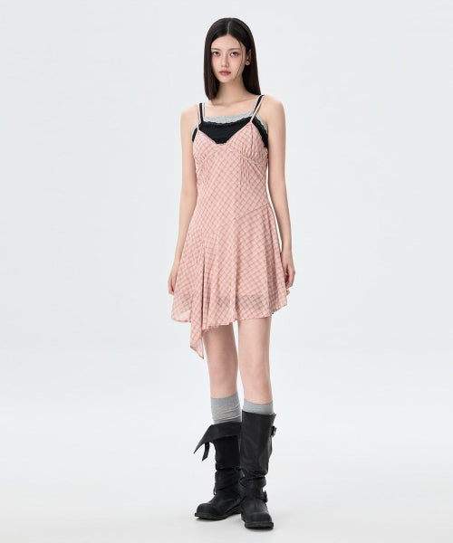 MIXXO MIXXO Pattern Layered Dress Size S