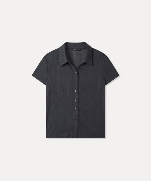 MIXXO MIXXO T-Shirt Shirt-type button