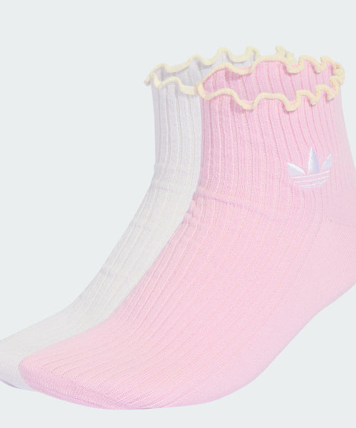 ADIDAS ADIDAS Ruffle Quarter Socks