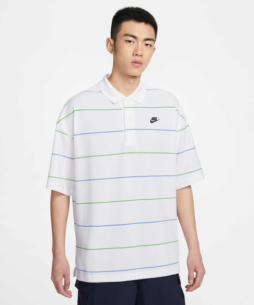NIKE NIKE T-Shirt Oversized Striped Polo M