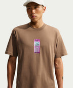 NIKE NIKE T-Shirt M - Mosswood Brown