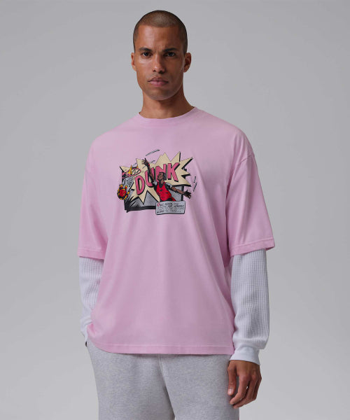 NIKE Nike T-Shirt M - Pink Foam