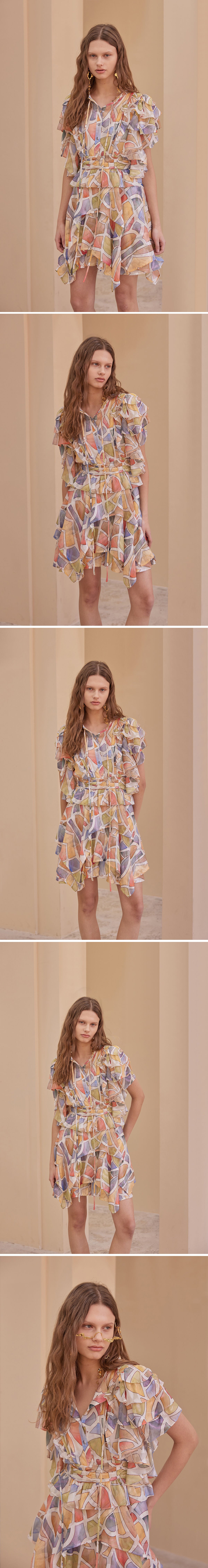 CAHIERS CAHIERS Jumpsuit Gathered-waist Peplum