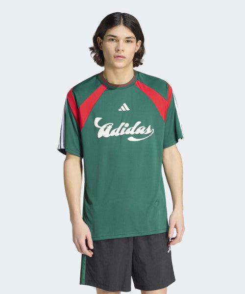 ADIDAS ADIDAS T-Shirt House Off Tee Nation Pack - Dark Green: Red