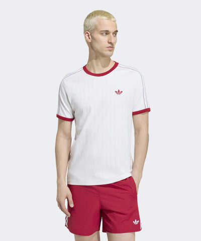ADIDAS T-Shirt Drop Needle 3-Stripe Tee
