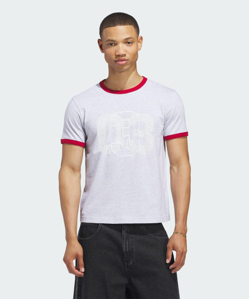 ADIDAS ADIDAS T-Shirt Light Gray