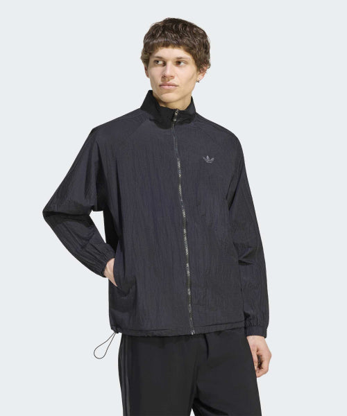 ADIDAS ADIDAS 3-Stripe Wind Track Top - Black