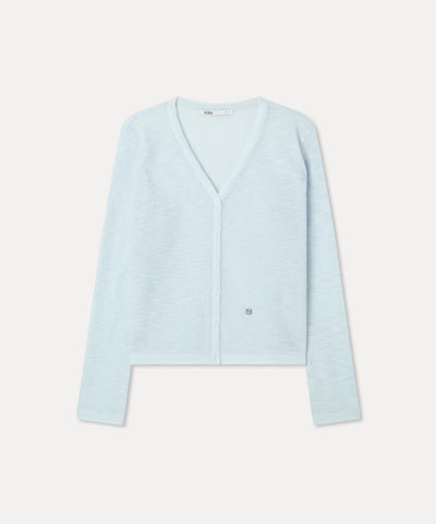 MIXXO Cardigan V-neck See-through