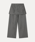 MIXXO MIXXO Cotton Skirt Layered Pants (C, S)
