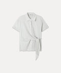 MIXXO MIXXO Shirt Wrap Detail Short Sleeve
