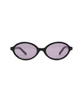 MATIN KIM MATIN NARROW ROUND SUNGLASSES FREE