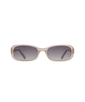 MATIN KIM MATIN KIM Soft Square Sunglasses Light Beige