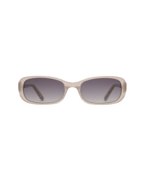 MATIN KIM MATIN KIM Soft Square Sunglasses Light Beige